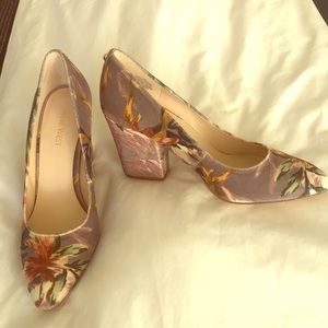 Nine West Tropical Velvet Pumps